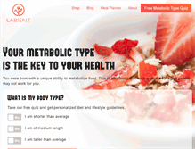 Tablet Screenshot of labient.com